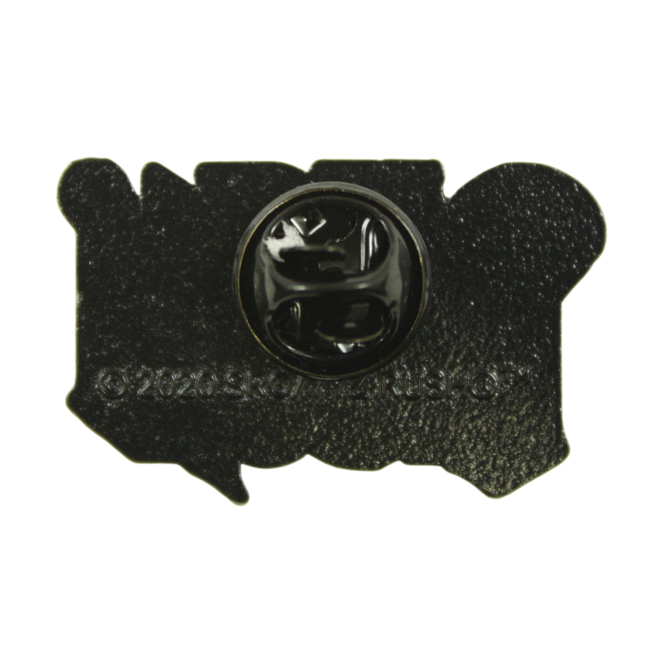 Enamel Pin - Rush - Red And Black Logo