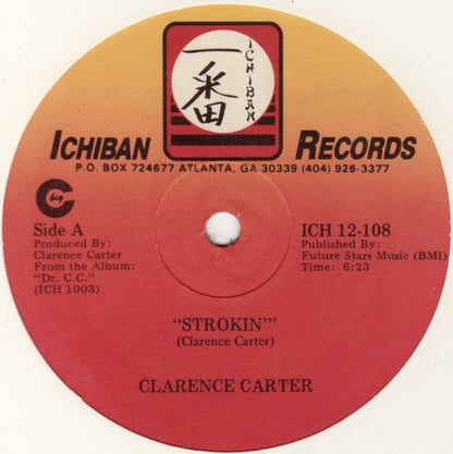 Clarence Carter : Strokin' / Dr. CC (12",33 ⅓ RPM)