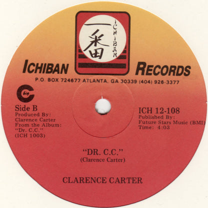 Clarence Carter : Strokin' / Dr. CC (12",33 ⅓ RPM)