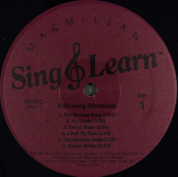 Unknown Artist : Following Directions (LP,Album)