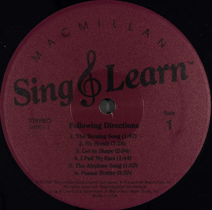Unknown Artist : Following Directions (LP,Album)