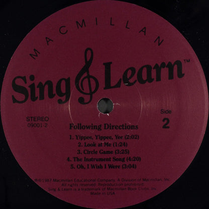 Unknown Artist : Following Directions (LP,Album)