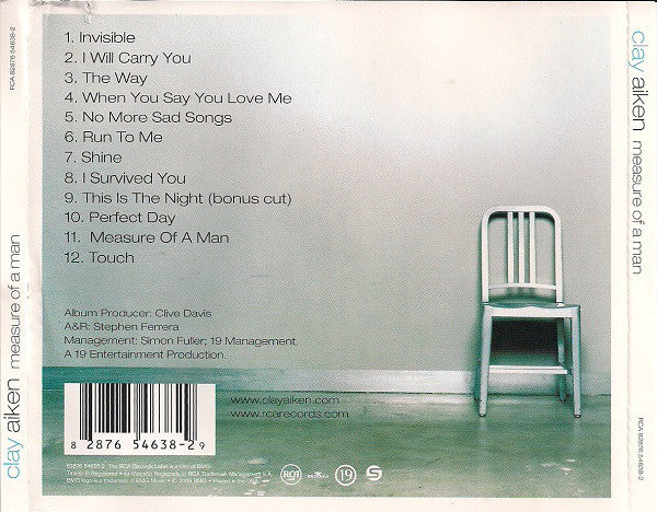 Clay Aiken : Measure Of A Man (Album)