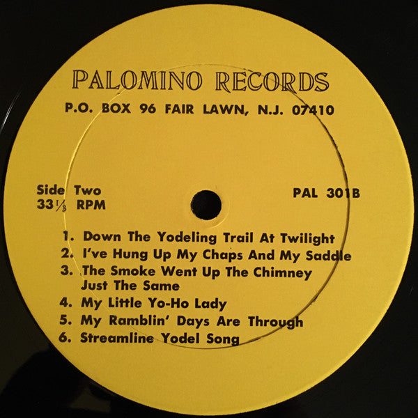 Slim Clark : Yodeling Slim Clark Sings And Yodels Favorite Montana Slim (Wilf Carter) Songs Of The Mountains & Plains Vol. 1 (LP,Album,Reissue)