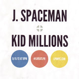 J. Spaceman & Kid Millions : Live At Le Poisson Rouge (LP)