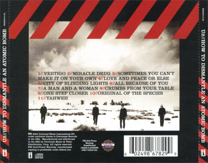 U2 : How To Dismantle An Atomic Bomb (Album,Reissue)