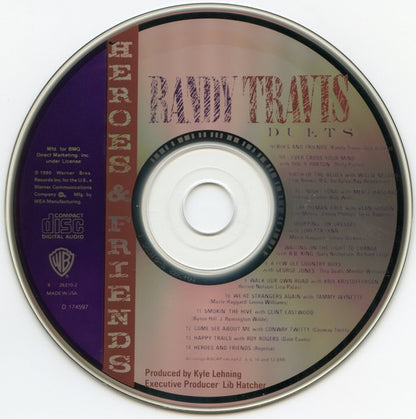 Randy Travis : Heroes And Friends (Duets) (Album,Club Edition)