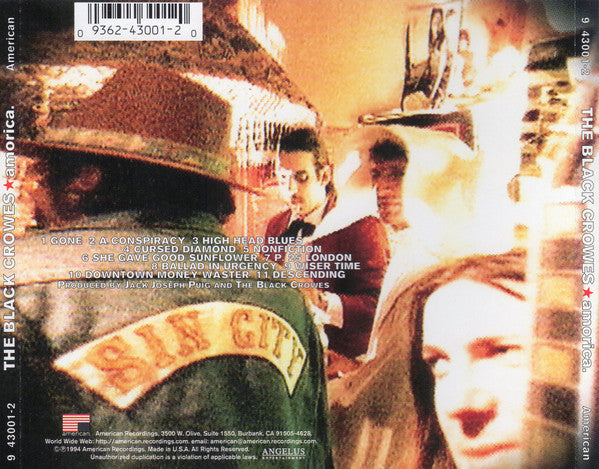 Black Crowes, The : Amorica (Album)