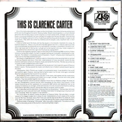 Clarence Carter : This Is Clarence Carter (LP,Album,Stereo)