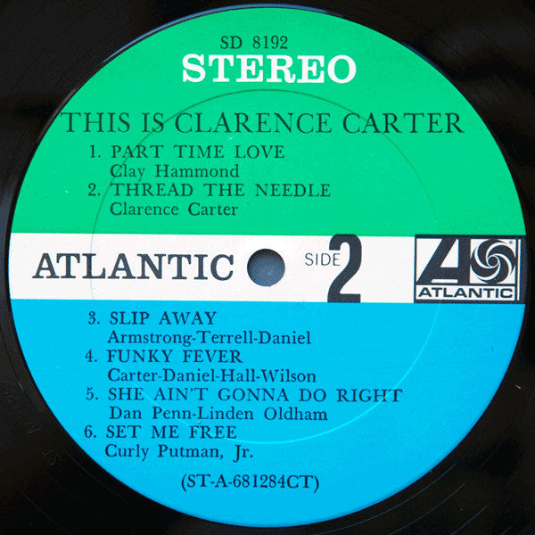 Clarence Carter : This Is Clarence Carter (LP,Album,Stereo)
