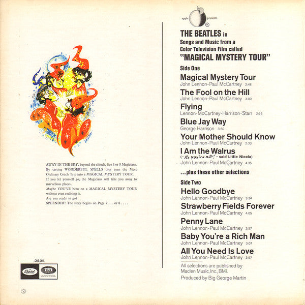 Beatles, The : Magical Mystery Tour (LP,Album,Stereo)