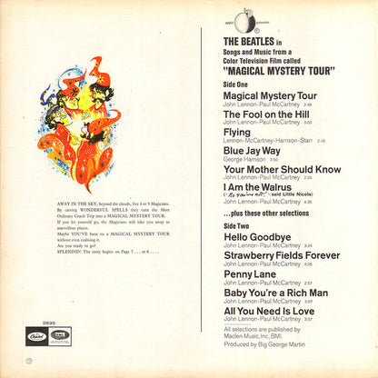Beatles, The : Magical Mystery Tour (LP,Album,Stereo)