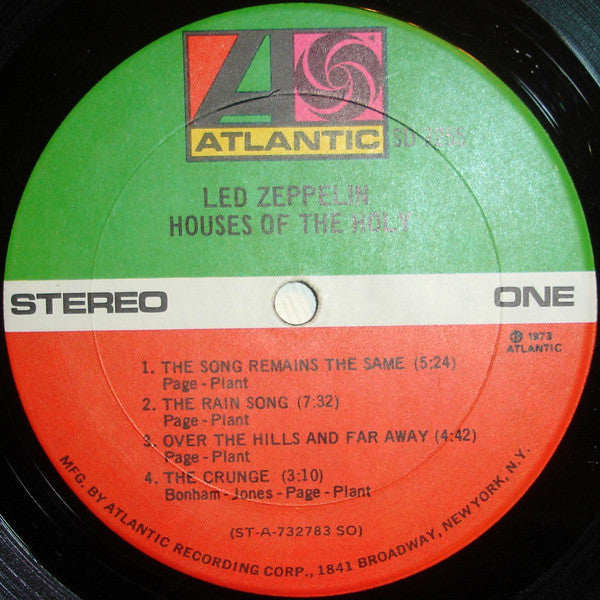 Led Zeppelin : Houses Of The Holy (LP,Album)