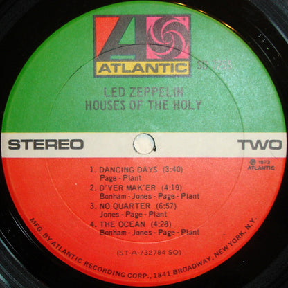 Led Zeppelin : Houses Of The Holy (LP,Album)