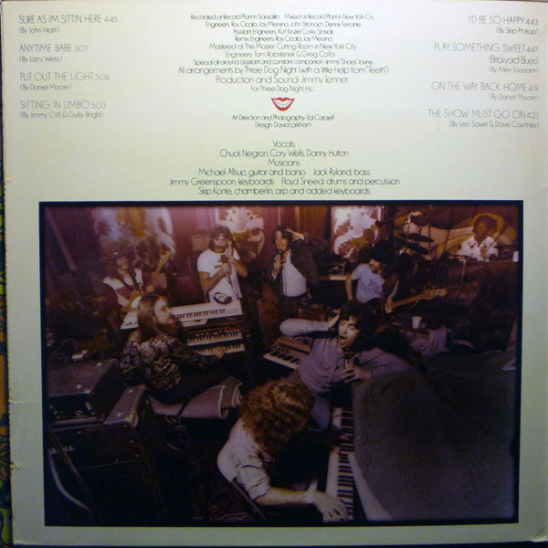 Three Dog Night : Hard Labor (LP,Album)