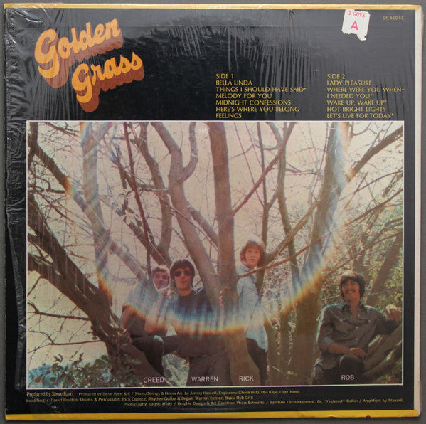 Grass Roots, The : Golden Grass: Their Greatest Hits (LP,Compilation)