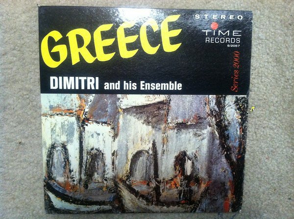Dimitri & His Ensemble : Greece (LP,Stereo)