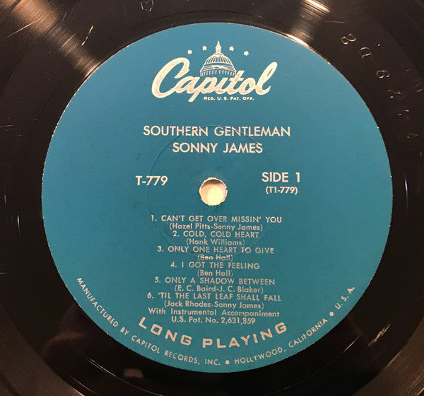 Sonny James : Southern Gentleman (LP,Mono)