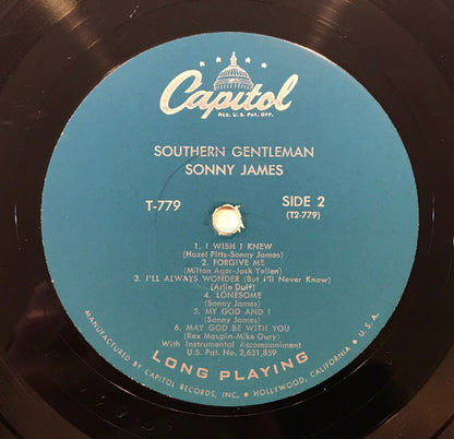 Sonny James : Southern Gentleman (LP,Mono)