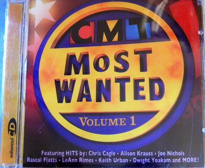 Various : CMT Most Wanted Volume 1 (Compilation,Enhanced,Club Edition)