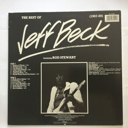 Jeff Beck Featuring Rod Stewart : The Best Of Jeff Beck (1967-69) (LP,Compilation)
