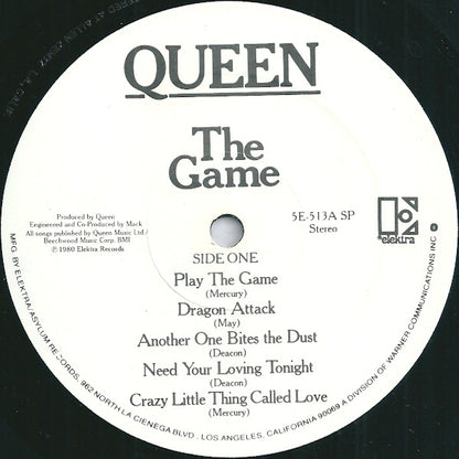 Queen : The Game (LP,Album,Stereo)