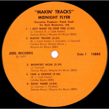 Midnight Flyer (4) : Makin' Tracks (LP,Album)