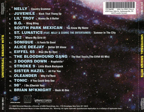 Various : Universal Smash Hits (Compilation,Club Edition)