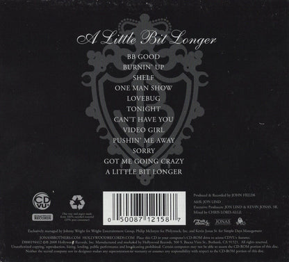 Jonas Brothers : A Little Bit Longer (Album,Enhanced,Stereo)