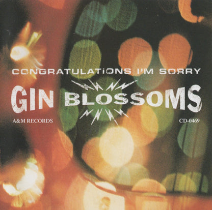 Gin Blossoms : Congratulations I'm Sorry (Album,Club Edition)