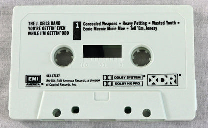 The J. Geils Band : You're Gettin' Even While I'm Gettin' Odd (Album)
