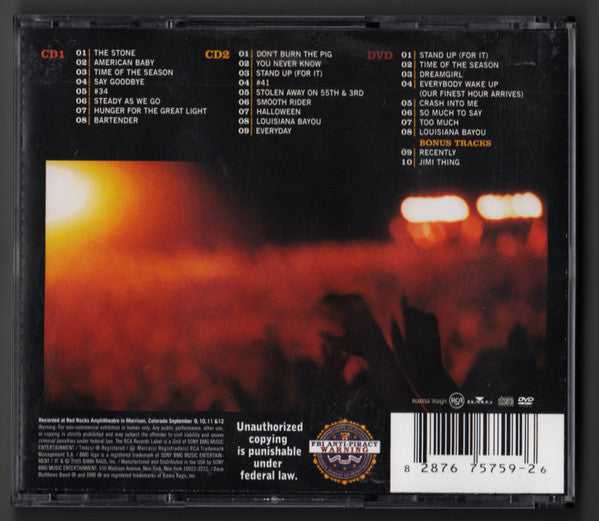 Dave Matthews Band : Weekend On The Rocks ()