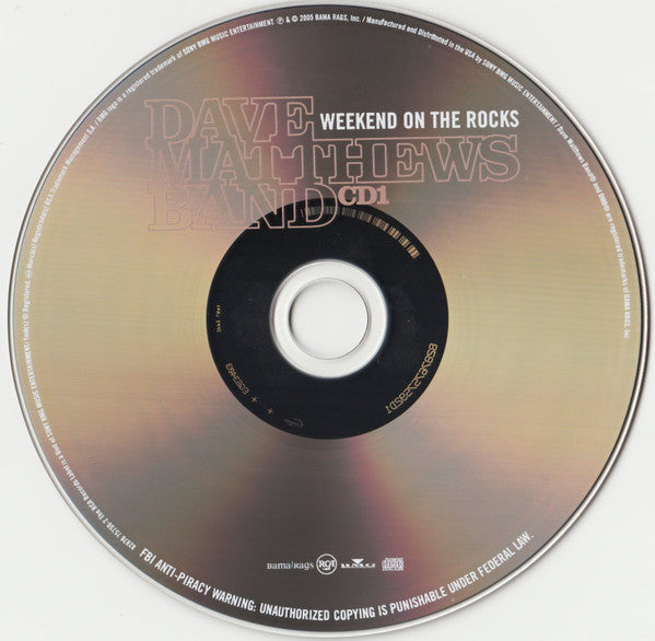 Dave Matthews Band : Weekend On The Rocks ()