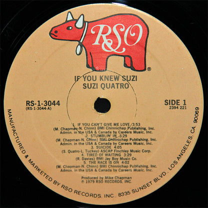 Suzi Quatro : If You Knew Suzi... (LP,Album)
