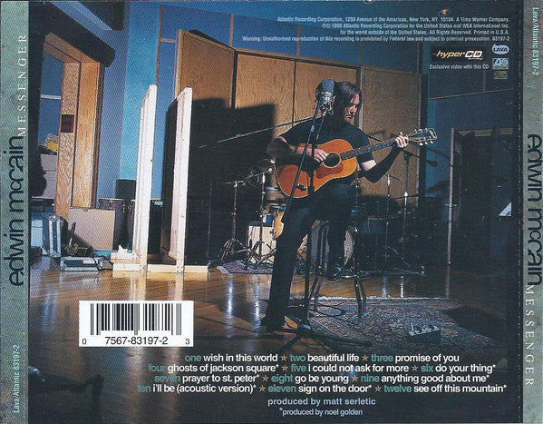 Edwin McCain : Messenger (Album,Enhanced)