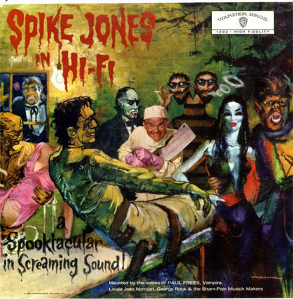 Spike Jones And The Band That Plays For Fun : Spike Jones In Hi-Fi (A Spooktacular In Screaming Sound!) (LP,Album,Mono)