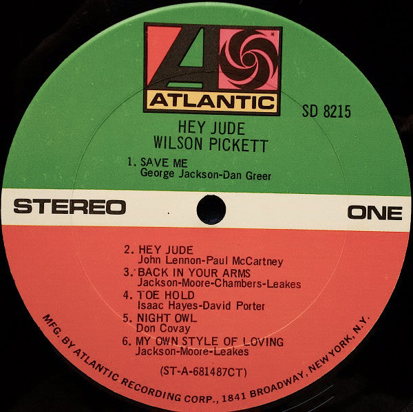 Wilson Pickett : Hey Jude (LP,Album)