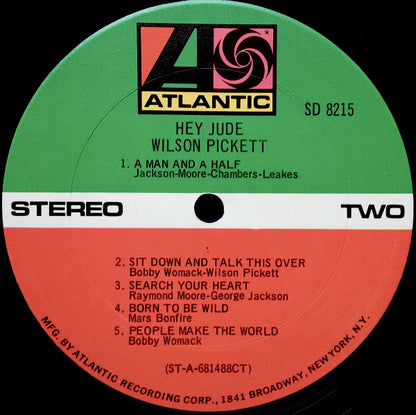 Wilson Pickett : Hey Jude (LP,Album)