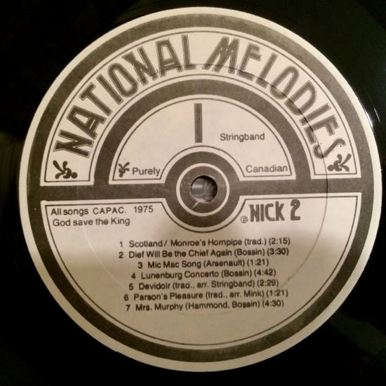 Stringband : National Melodies (LP,Album,Stereo)