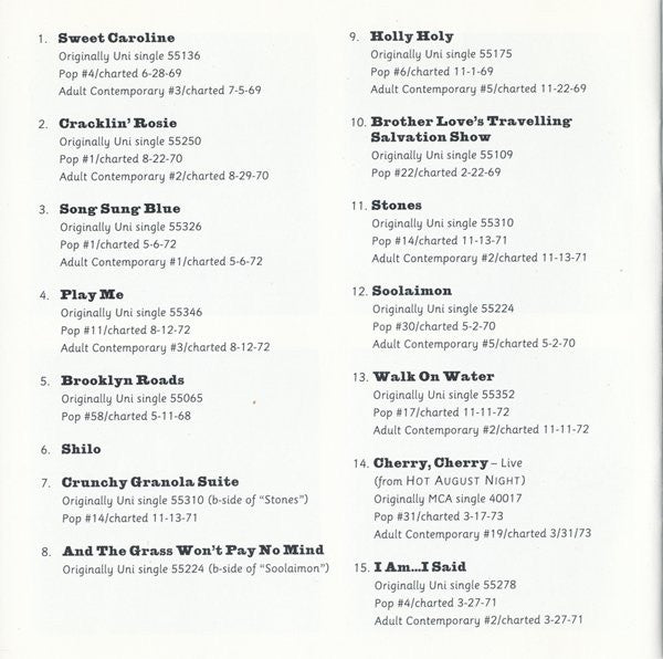 Neil Diamond : The Neil Diamond Collection (Compilation)