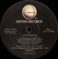 Aerosmith : Love In An Elevator (12",Promo)