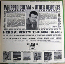 Herb Alpert & The Tijuana Brass : Whipped Cream & Other Delights (LP,Album,Stereo)
