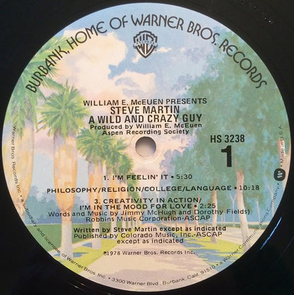 Steve Martin (2) : A Wild And Crazy Guy (LP,Album)