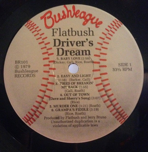 Flatbush (4) : Driver's Dream (LP,Album)