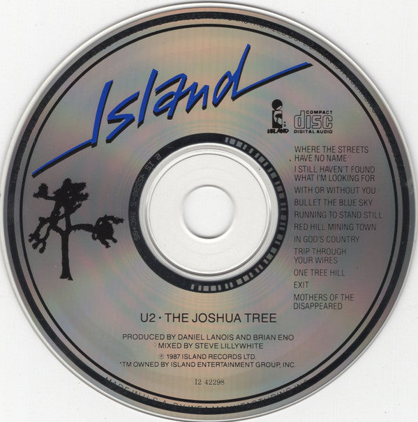 U2 : The Joshua Tree (Album,Club Edition,Reissue)