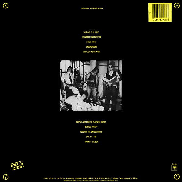 Men At Work : Business As Usual (LP,Album,Stereo)