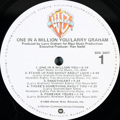 Larry Graham : One In A Million You (LP,Album,Stereo)
