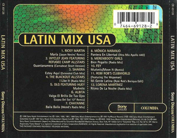 Various : Latin Mix USA (Compilation)