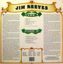 Jim Reeves : Country Music (LP,Compilation,Stereo)