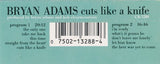 Bryan Adams : Cuts Like A Knife (Album)